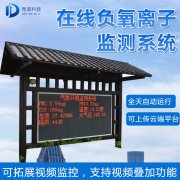 負(fù)氧離子監(jiān)測站，廠家發(fā)貨